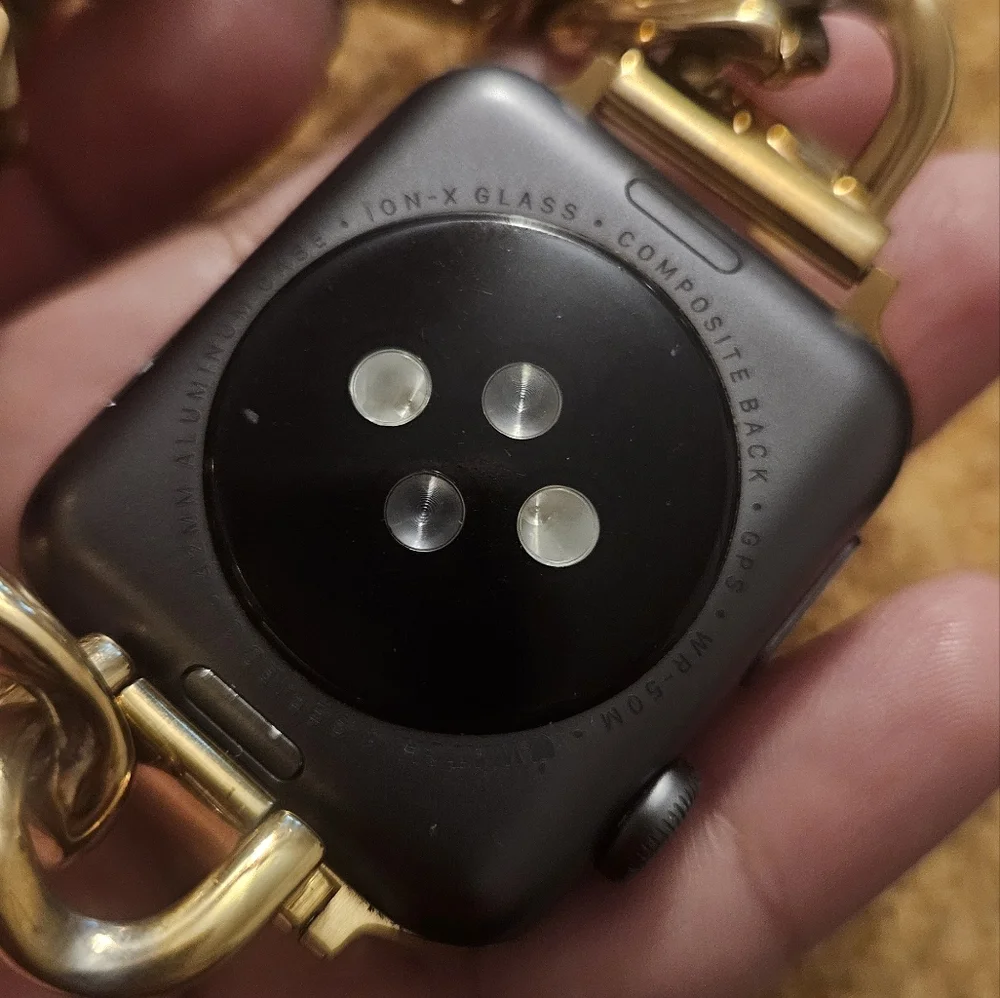 42mm Apple Watch with Black Display